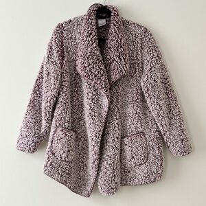 Secret Treasures Cozy Sherpa Robe - Pink